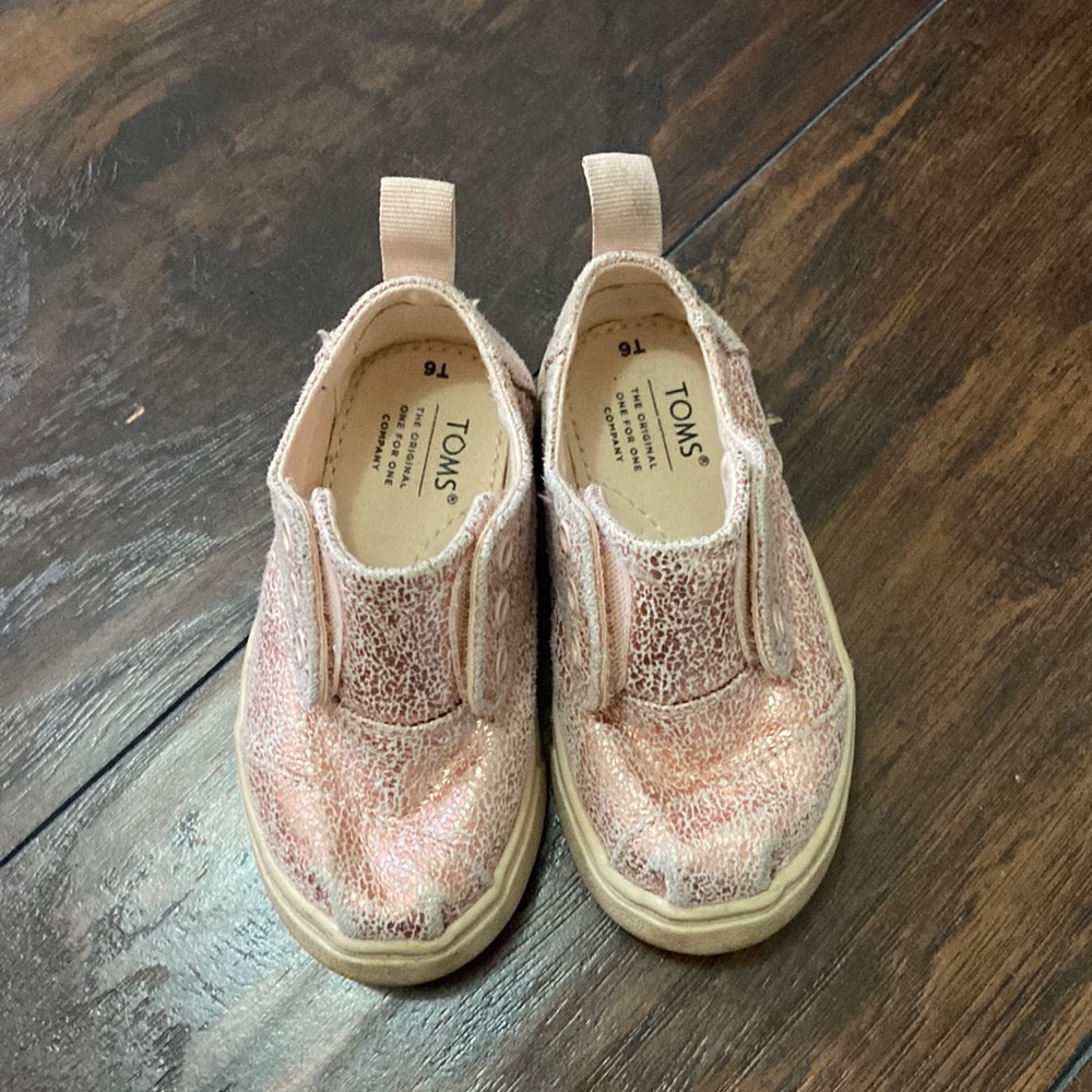 Toms Toddler Pink Shoe